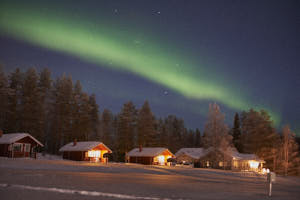 Aurores Boreales<br>NIKON Df, 48 mm, 1600 ISO,  1/0 sec,  f : 3.2 